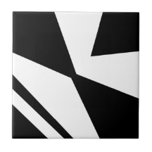 Lucuo Black Mediterranean Modern Ceramic Tile 