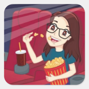 Lucy Goes To Hollywood Square Sticker