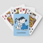 Lucy Hugging Snoopy Playing Cards