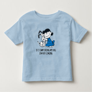 Lucy Hugging Snoopy Toddler T-Shirt