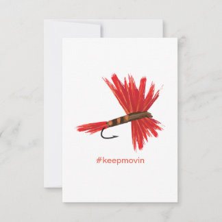 Lucy Keepmovin Flat Card