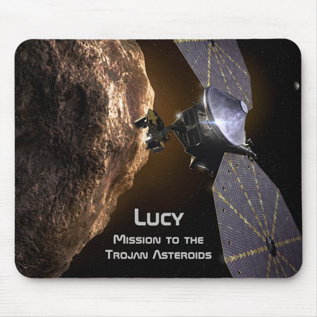 Lucy Mission to Study Trojan Asteroids Mouse Pad (Front)
