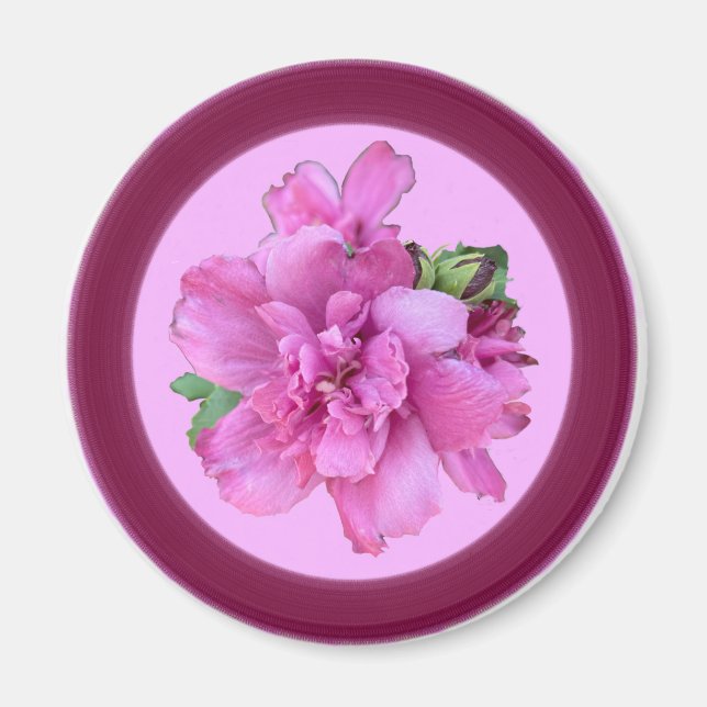 Lucy Rose Circle Magnet (Front)