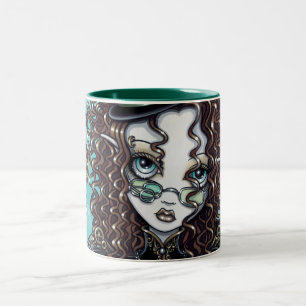 "Lucy" Steam Punk Air Balloon Fairy Art Mug