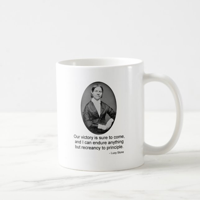 Lucy Stone Coffee Mug (Right)