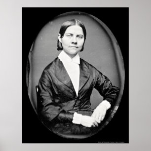 Lucy Stone Daguerreotype 1844 Poster