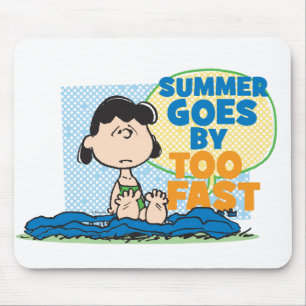 Lucy - Summer Goes By Too Fast Mouse Pad