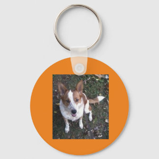 Lucy the Dog Key Ring