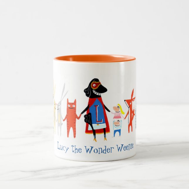 Lucy the Wonder Weenie Mug (Center)