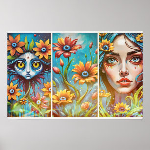 Lucys Magic Garden Poster