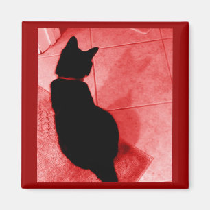 Lucy's Shadow Red Magnet