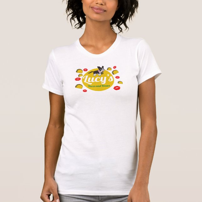 Lucy's Tacos and Kisses T-shirt - Women's (Front)