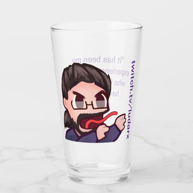 Ludarx | Ree | Get me a drink! Glass (Front)