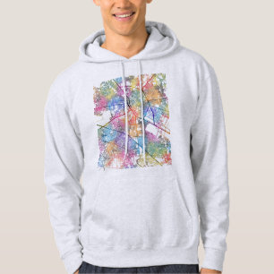 Ludhiana India City Map Hoodie