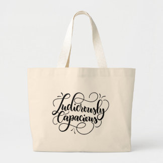 Ludicrously capacious large tote bag