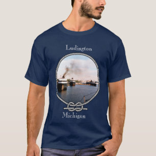 Ludington Car/Rail Ferries dark shirt