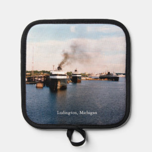 Ludington Carferries pot holders