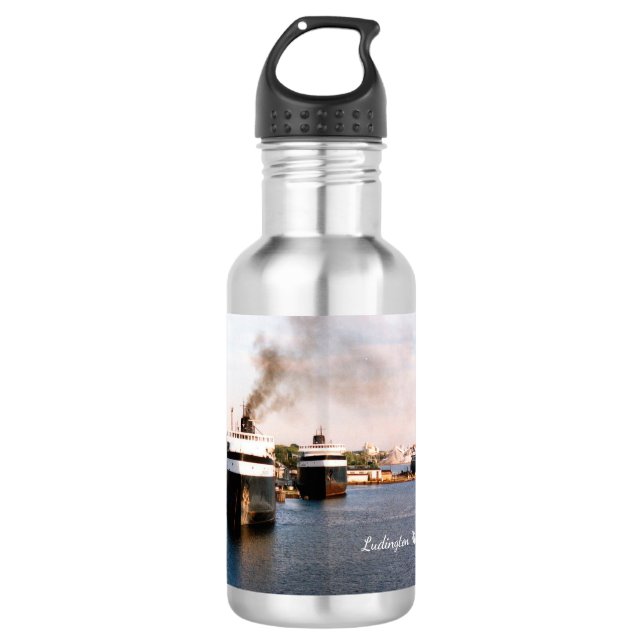 Ludington Ferries water bottle (Front)