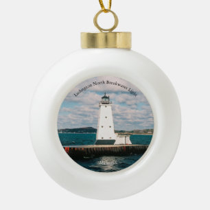 Ludington North Breakwater Light ornament