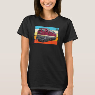 Ludmilla Diesel-Locomotive East German BR 132 BR 2 T-Shirt