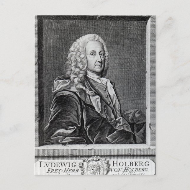 Ludvig Holberg Postcard (Front)