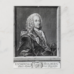 Ludvig Holberg Postcard