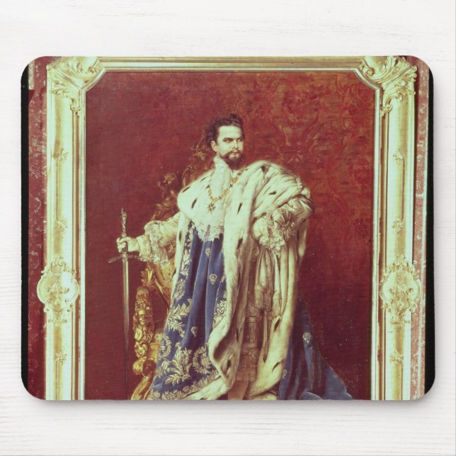 Ludwig II  1887 Mouse Pad (Front)