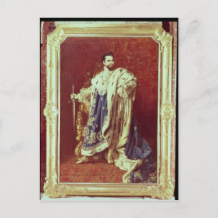 Ludwig II 1887 Postcard