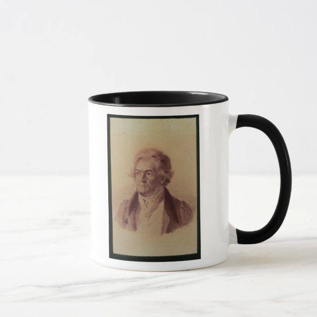 Ludwig van Beethoven , 1824 Mug (Right)