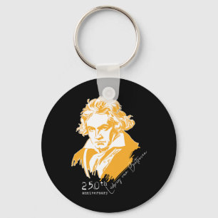 Ludwig Van Beethoven 250th Anniversary Jubilee Yea Key Ring