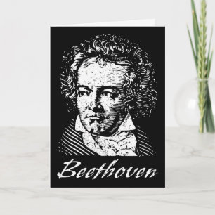 Ludwig Van Beethoven 250th Birthday Anniversary Vi Card
