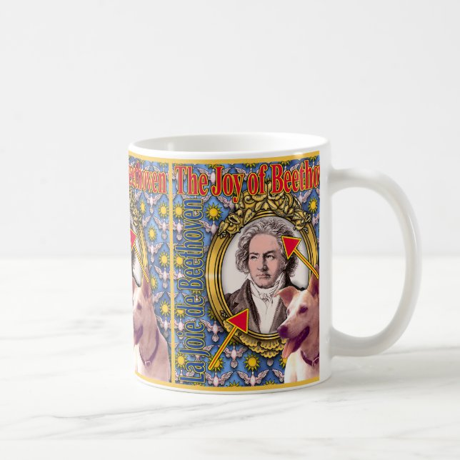 Ludwig van Beethoven Coffee Mug (Right)