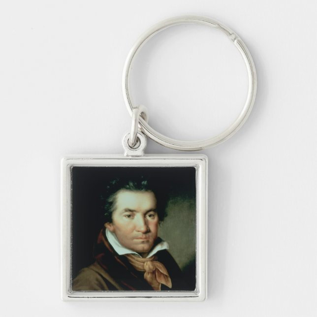 Ludwig van Beethoven Key Ring (Front)