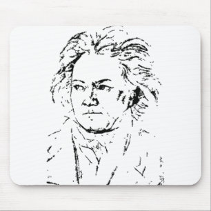 Ludwig van Beethoven Mouse Pad