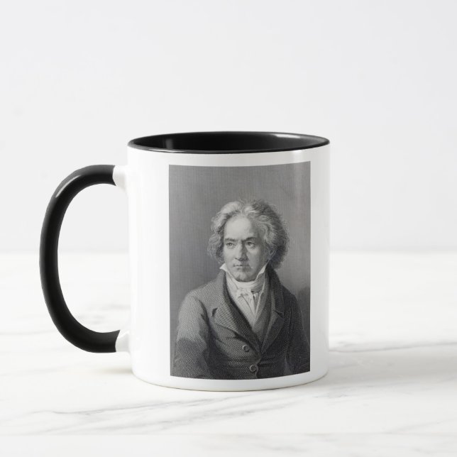 Ludwig van Beethoven Mug (Left)