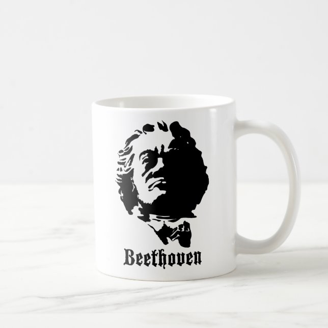 Ludwig van Beethoven - mug (Right)