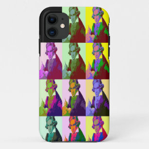 Ludwig Van Beethoven Pop Art iPhone 11 Case