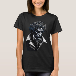 Ludwig van Beethoven Portrait Composer Classical M T-Shirt