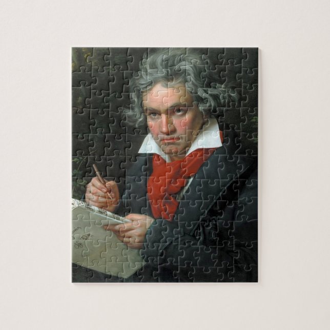 Ludwig van Beethoven Portrait Jigsaw Puzzle (Vertical)