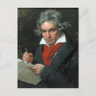 Ludwig van Beethoven Portrait Postcard