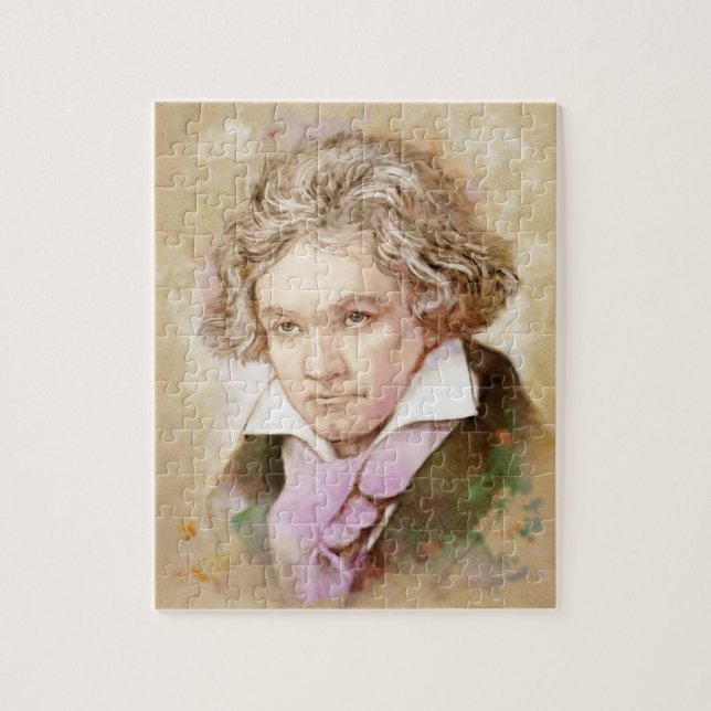 Ludwig van Beethoven Puzzle (Vertical)