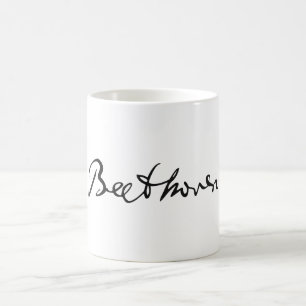 Ludwig van Beethoven signature autograph classical Coffee Mug
