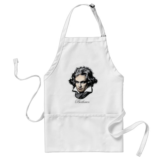 Ludwig van Beethoven Standard Apron (Front)