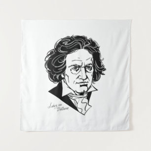 Ludwig van Beethoven Tapestry