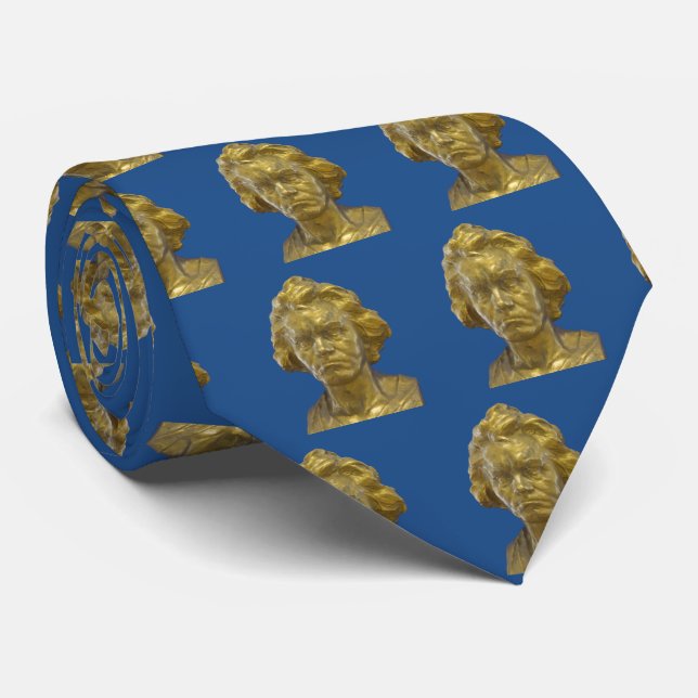 Ludwig van Beethoven Tie (Rolled)