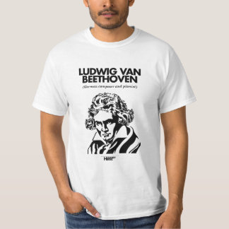 Ludwig Van Beethoven white T-shirt