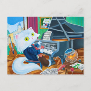 "Ludwig van Caathoven" Postcard