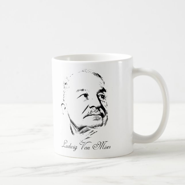 Ludwig von Mises Mug (Right)