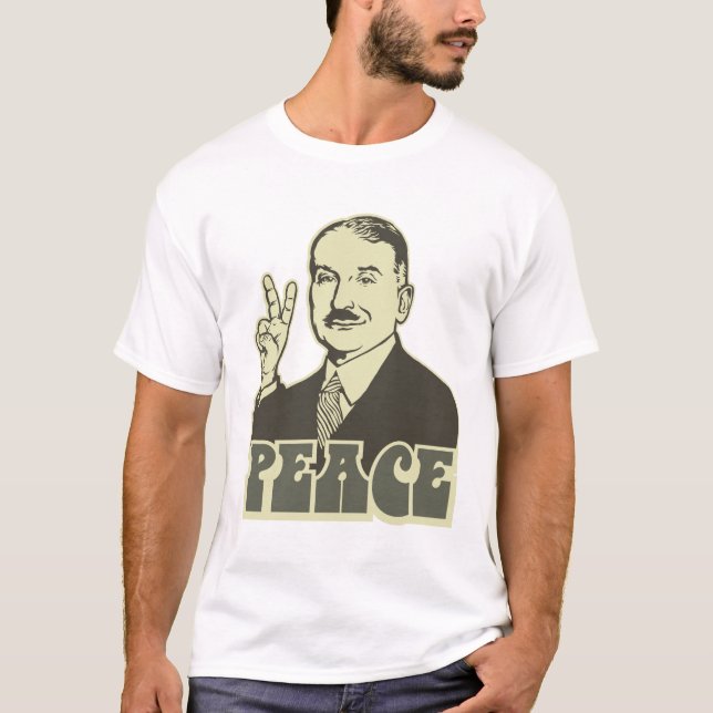 Ludwig von Mises Peace T-Shirt (Front)