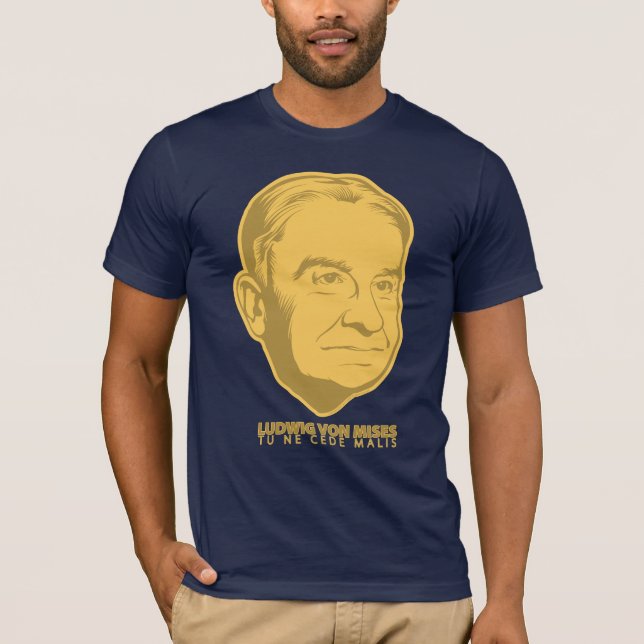 Ludwig von Mises T-Shirt (Front)